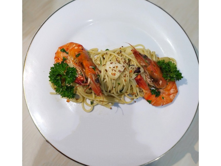 Resep Spagethy aglio e olio, Lezat Sekali