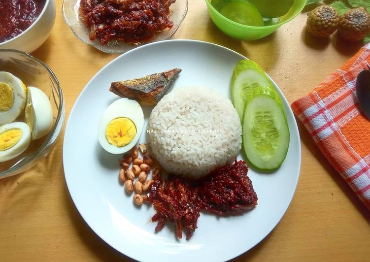 Resep Nasi lemak (rice only) yang Enak