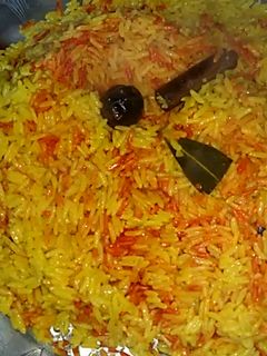 صورة لوصفة رز مطاعم حضرموت الشهيره 👌