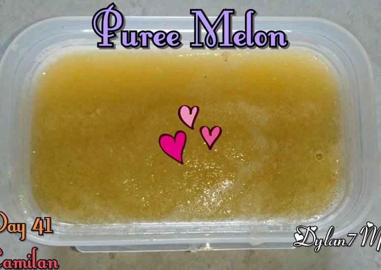 MPASI 7M, Puree Melon