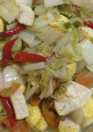 Foto resep Tumis Sawi & Tahu