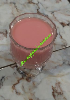 A picture of Watermelon drink.