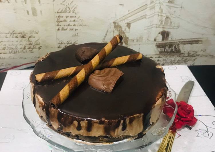 Nuttela mouse cheesecake Nuttela mouse cheesecake