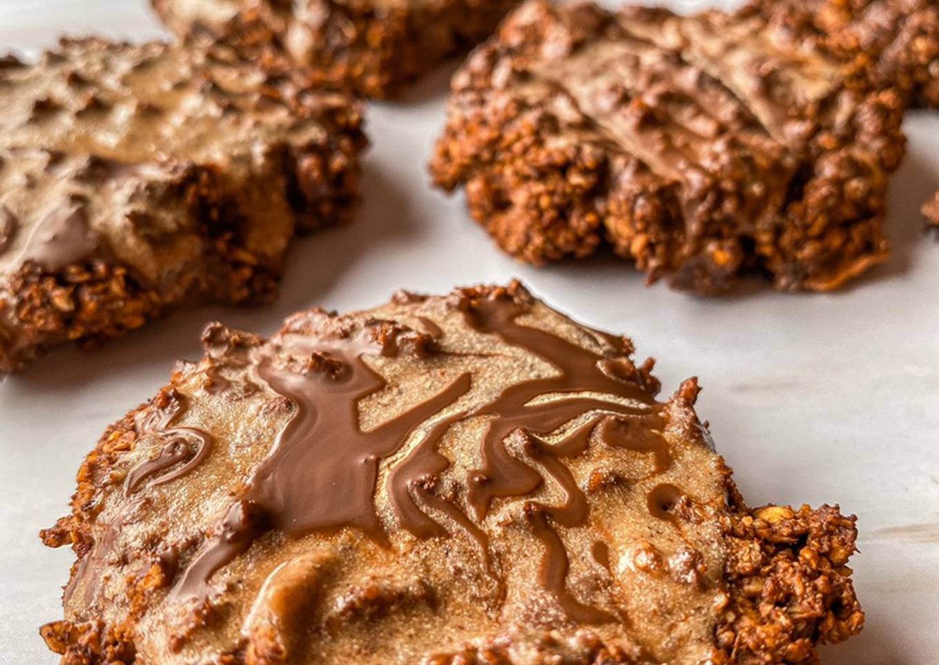 Galletas sabor Nutella saludables