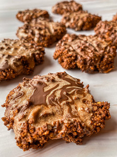 Una foto de Galletas sabor Nutella saludables