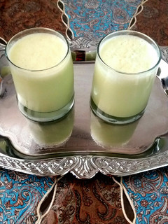 عکسی از دستور میلک شیک طالبی