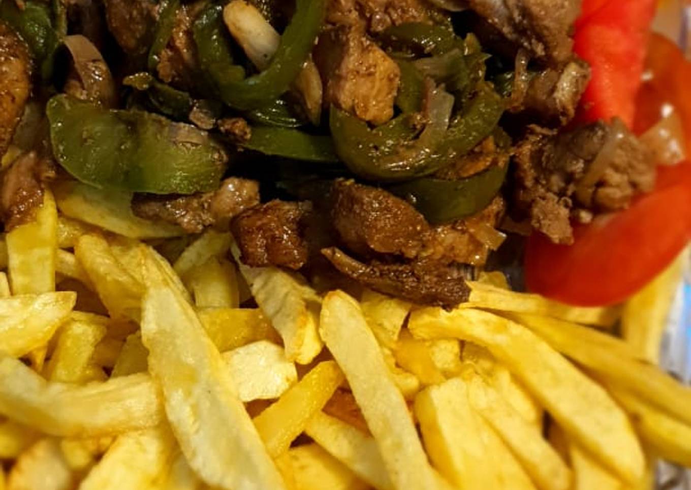 Pork & fries