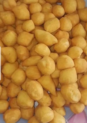 A picture of Mandazi bites/visheti#snacks recipe contest.