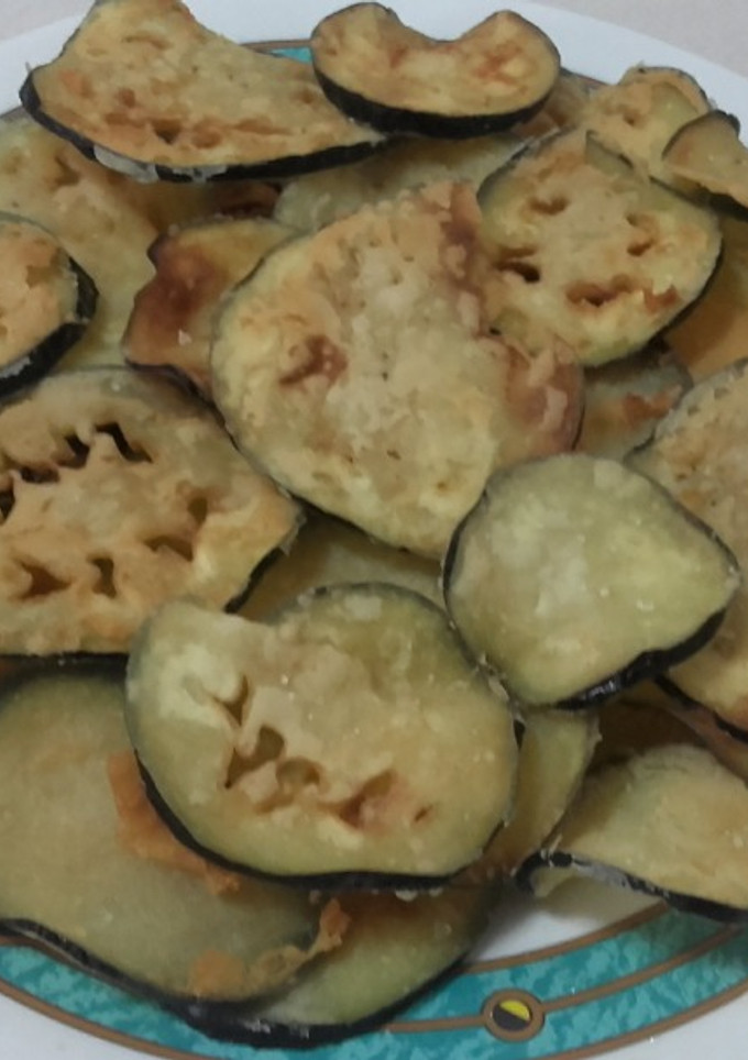Una foto de Berenjenas fritas crujientes