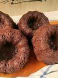 Mini bundt cake al cacao e vaniglia
