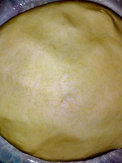 عکسی از دستور خمیر جادویی لطیف با دو آرد و شیر