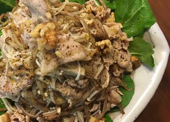 Update, Make Recipe Healthy Japanese Enoki mushroom salad Yummy