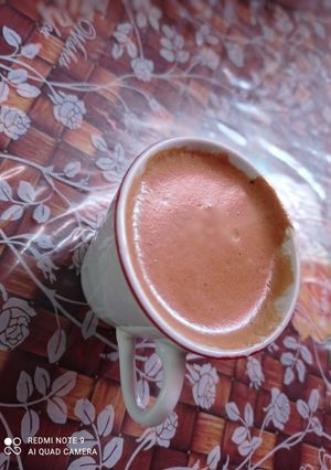 صورة لوصفة وصفة كابتشينو