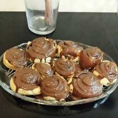 A picture of السينامون رولز الأميريكي التقليدي Cinnamon Rolls.
