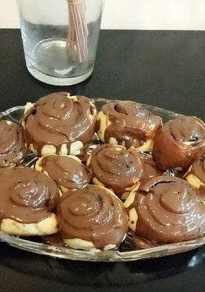 صورة لوصفة السينامون رولز الأميريكي التقليدي Cinnamon Rolls