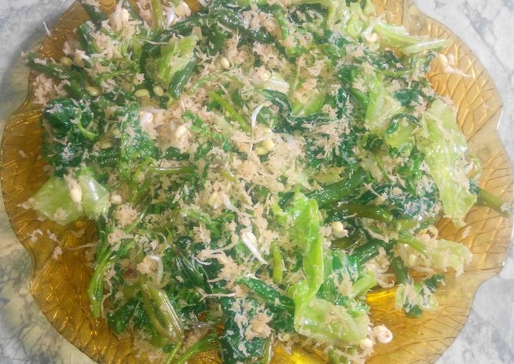 Resep masakan Urap Urap Sangrai | Resep Bumbu Urap Urap Sangrai Yang Bisa Manjain Lidah