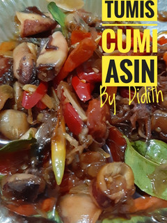 Foto resep Tumis cumi asin