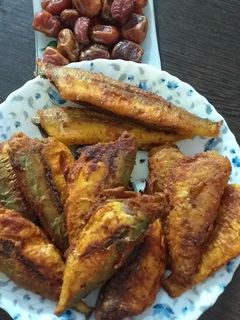 عکسی از دستور ماهی طلال سرخ شده