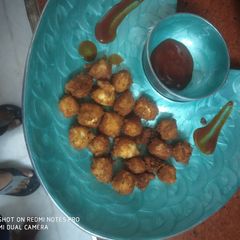 A picture of Paneer popcorn.