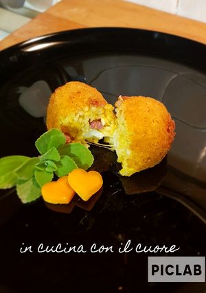 Foto di Crocchette di riso alla zucca 🌲🤶🏼