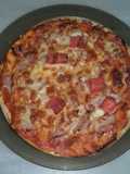 Pizza congelada a mi manera