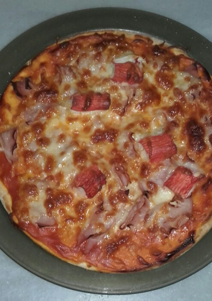Una foto de Pizza congelada a mi manera