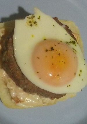 Una foto de Huevo al horno Silvana (queda tal cual como si fuera frito)