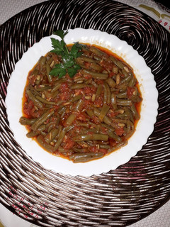 صورة لوصفة لوبيا ماشطو شكشوكة