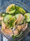 Aguachile verde de salmón estilo Gipsy Chef
