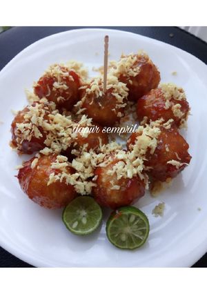 Foto resep Cilok Goreng (Cigor) Pedas Manis