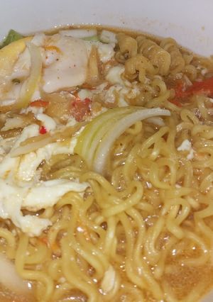 Foto resep Indomie Kuah abang adek.. alias pedeeees.. 🌶🌶