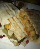 ساندويش نباتي vegan sandwich