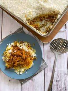 صورة لوصفة صينيه رز بالشورما