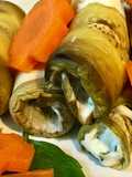 Cocina aromática: Rollitos livianos de berenjena a la menta