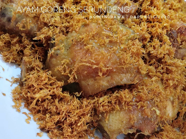 Cara Gampang Membuat Ayam Goreng Serundeng yang Enak Banget