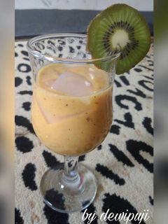 Foto resep Mango kiwi berry juice tanpa gula