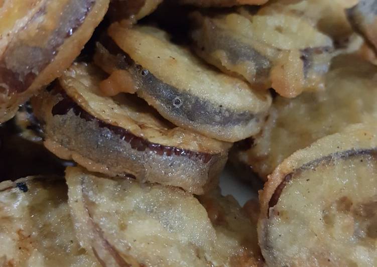Terong goreng tepung Terong goreng tepung