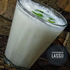 A picture of Chach(Namkeen Lassi).
