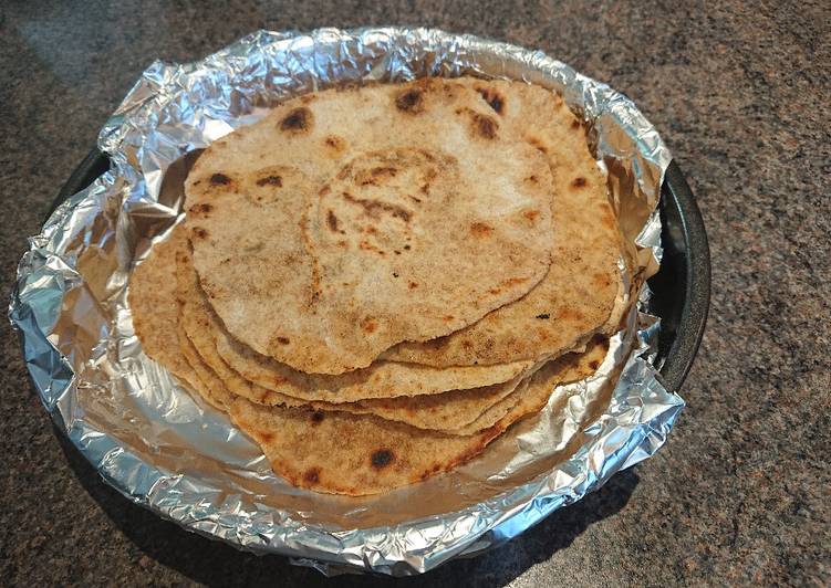 Recipe of Speedy Wholemeal Chapattis