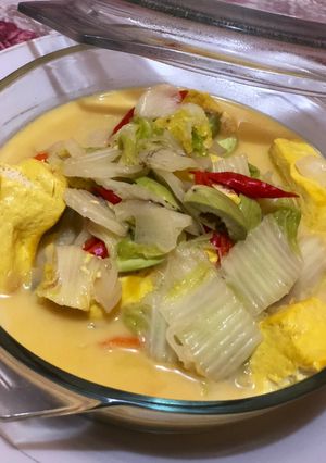 Foto resep Lodeh tumis sawi putih tahu