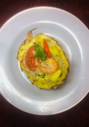 Foto resep Nasi goreng nanas thailand