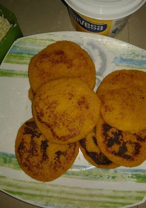 Una foto de Arepas de Auyama