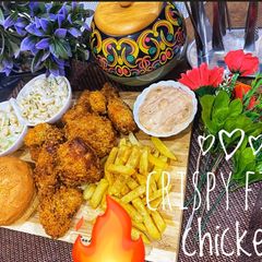 A picture of Crispy fried chicken.