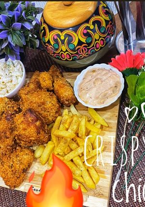 A picture of Crispy fried chicken.
