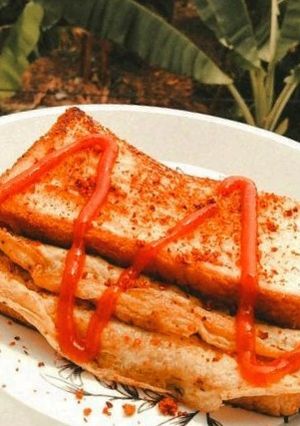 Foto resep Roti Telur Lipat Korea