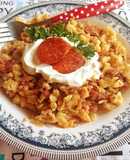 Káposztás nokedli baconnal és kolbásszal🥓