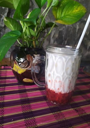 Foto resep Korean strawberry milk