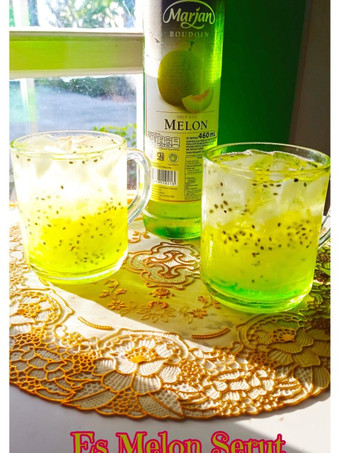 Cara Buat Es Melon Serut Irit Untuk Jualan