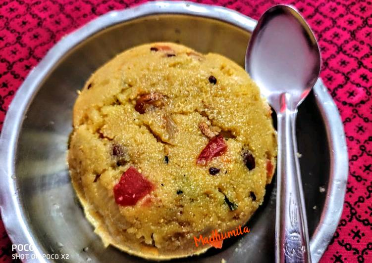 Everyday of Sooji Upma with Veggies