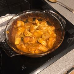 A picture of Lazy Aloo Gobi.